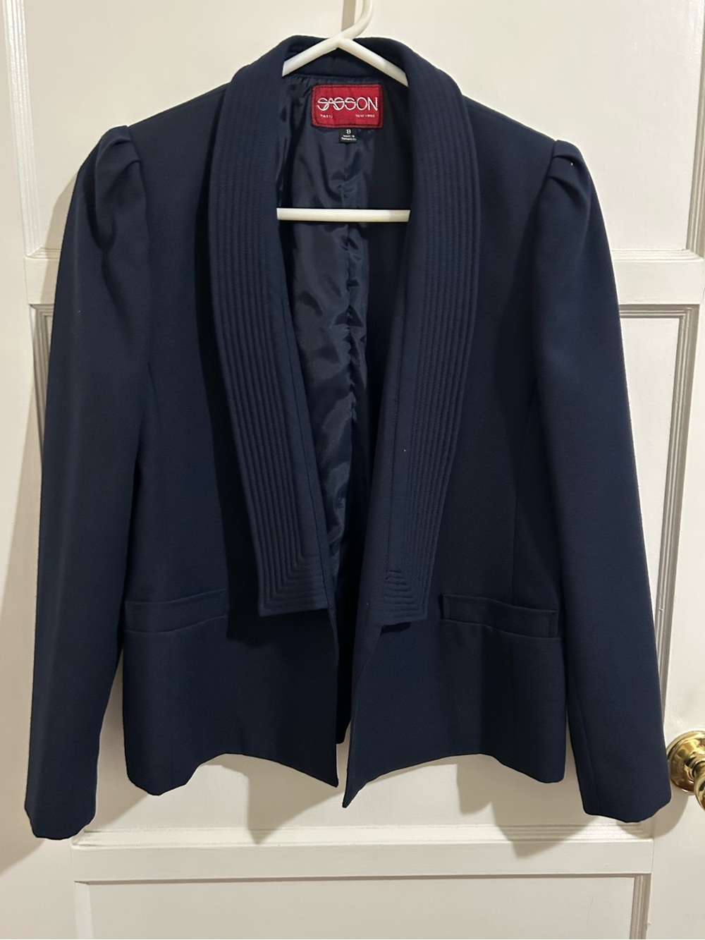 Vintage Sasson Navy Blazer sz 8